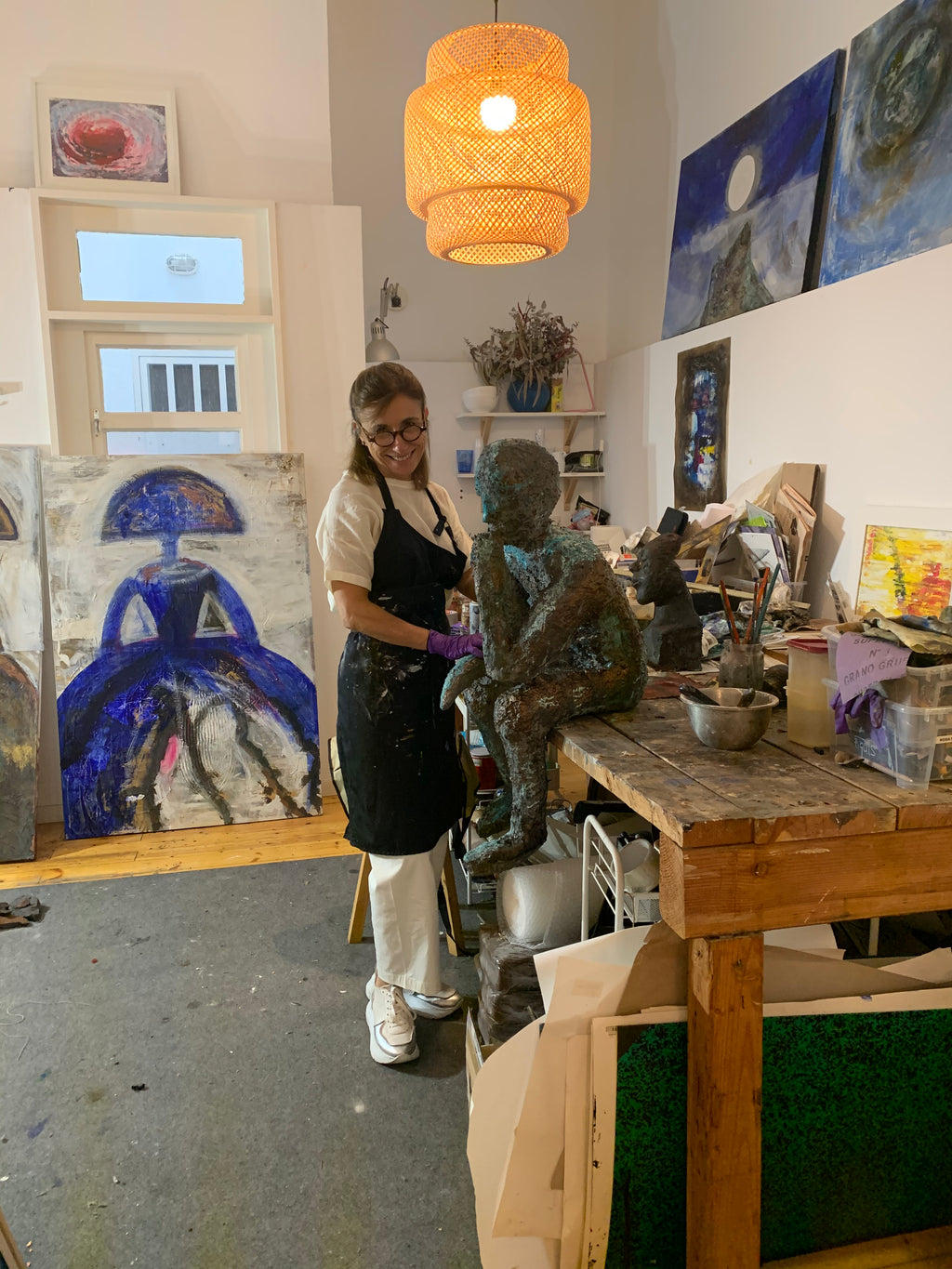 Menina Azul